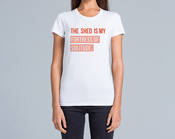 The shed is my fortress of solitude